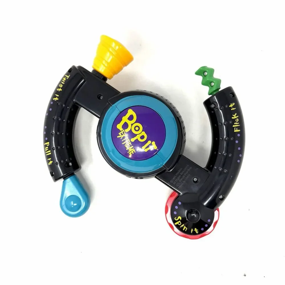 Bop It Extreme 1998 Hasbro Electronic Handheld Game Tested Works VTG Toy Retro